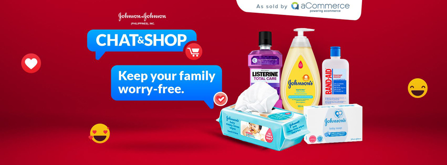 Shopping simplified with J&J PH Chat & Shop