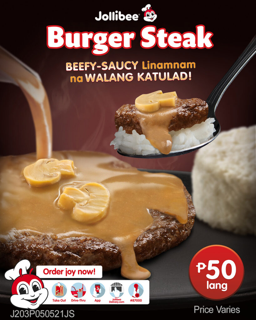 Here’s why Jollibee Burger Steak is walang katulad