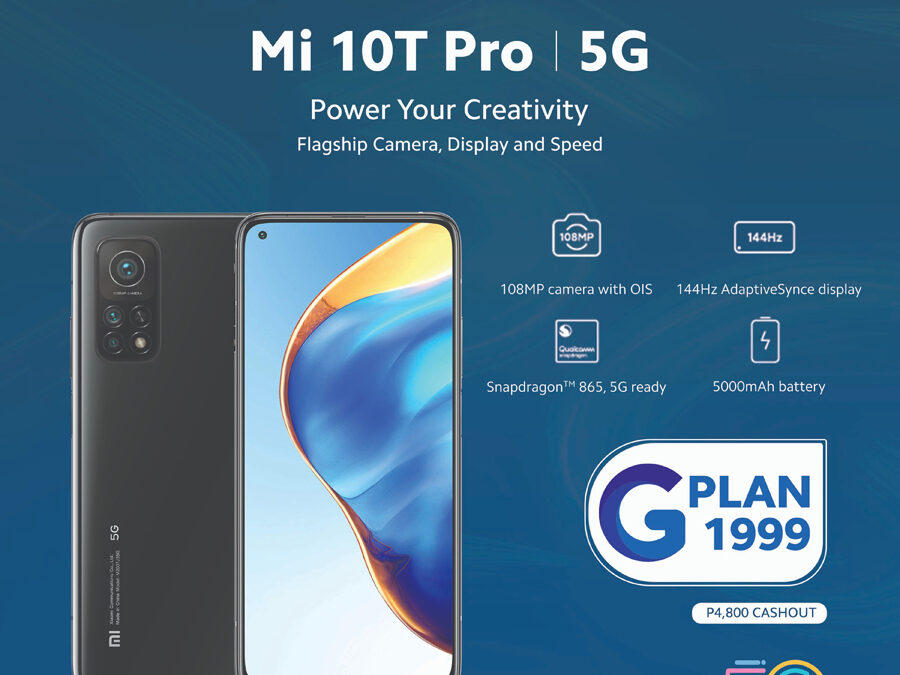Xiaomi’s Mi 10T Pro 5G joins the Globe Postpaid Line Up