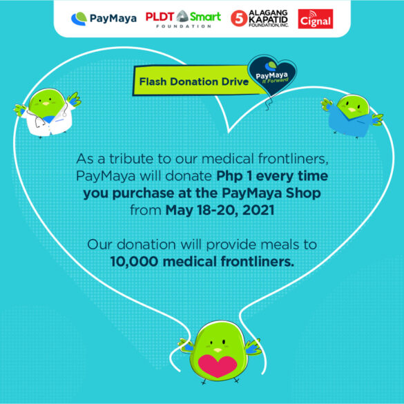 Pay it forward to our modern-day heroes with PayMaya