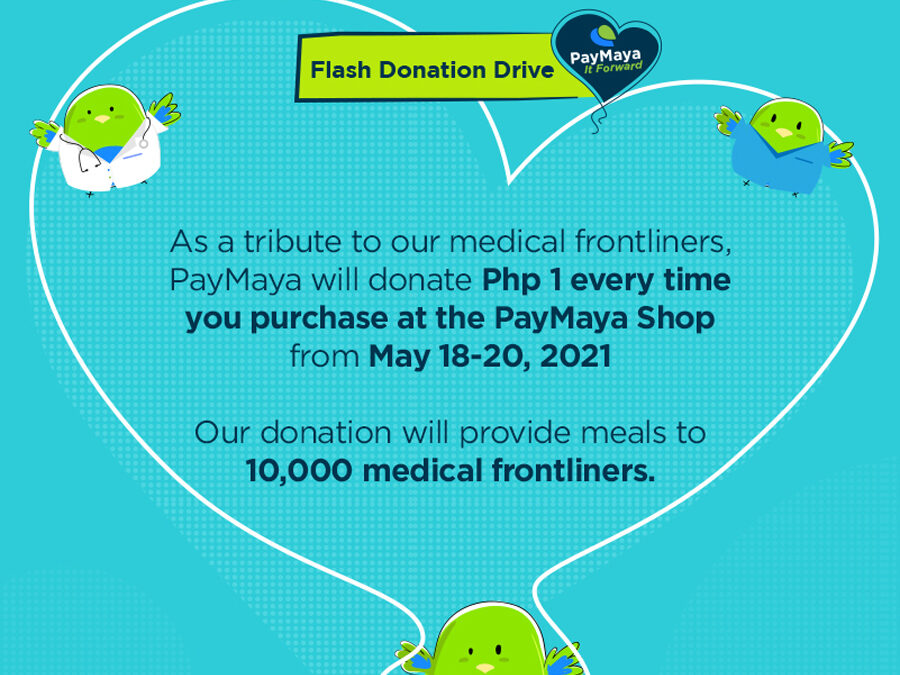 Pay it forward to our modern-day heroes with PayMaya
