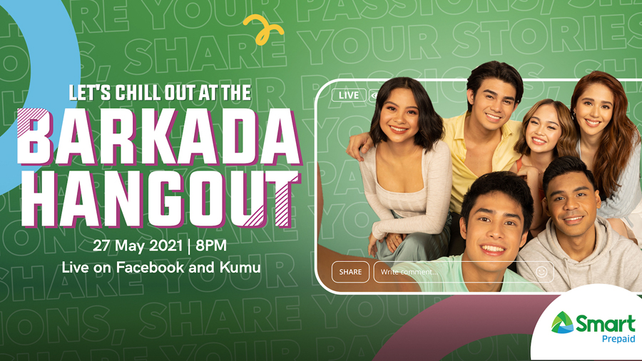 Hang out with the Smart Barkada LIVE on Facebook and Kumu on May 27