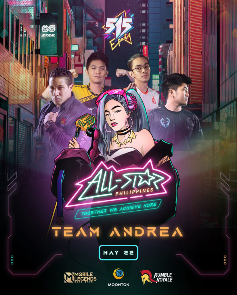 Andrea Brillantes and gamer AkoSi Dogie face off in the most epic Rap Battle in Mobile Legends History for the 515 E-party celebration!