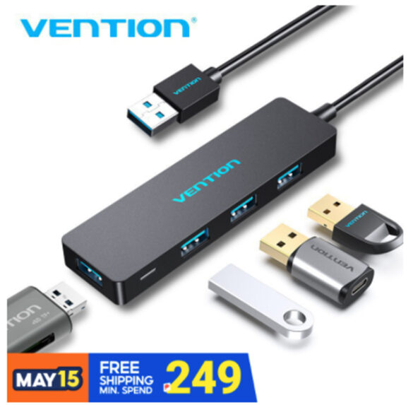 Vention-4-ports-USB-hub