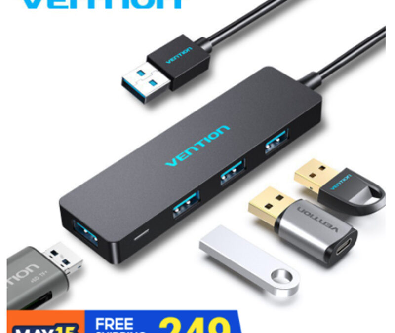 Get discounts on tech connectivity needs at the Vention store on Shopee this 5.5 Sale