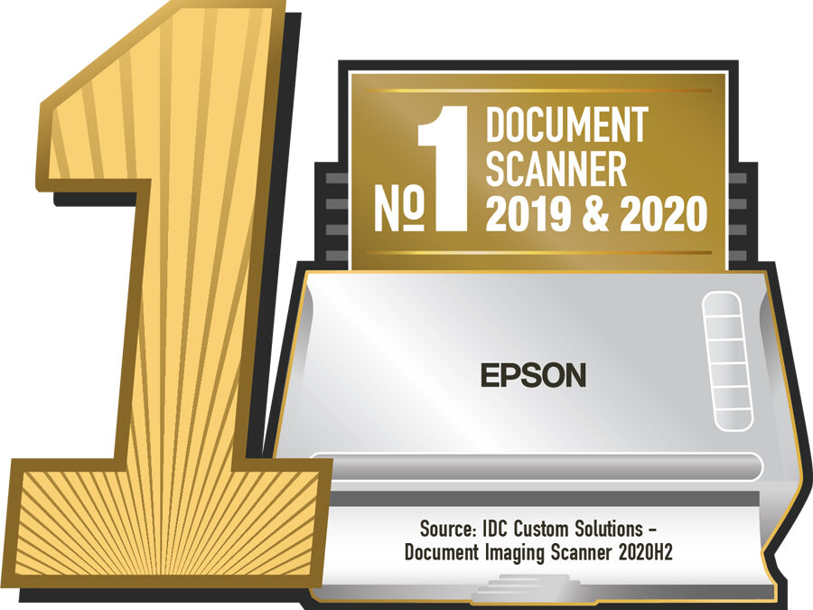 Epson is the No. 1 Document Scanner Company in the Philippines in 2019 and 2020