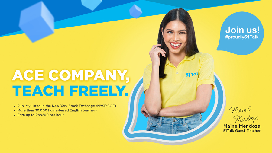 51Talk introduces Maine Mendoza as new brand ambassador in its mid-year press conference
