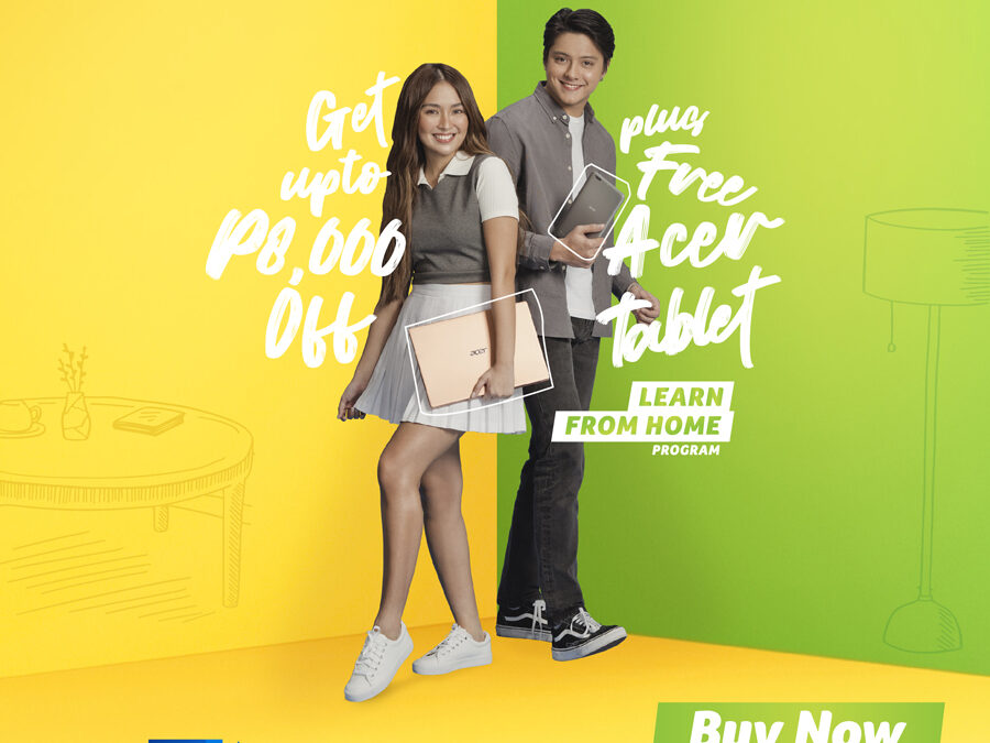 KathNiel leads Acer’s Learn from Home Program