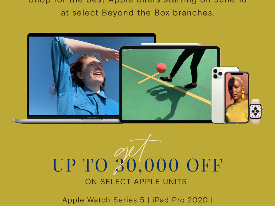 Shop for the Best Apple Offers only at Beyond the Box’s Mid Season Deals!