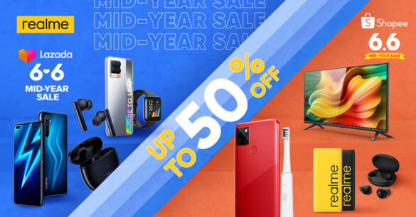 Get up to 50% off on realme smartphones, TechLife products at realme’s 6.6 Mid-Year Sale