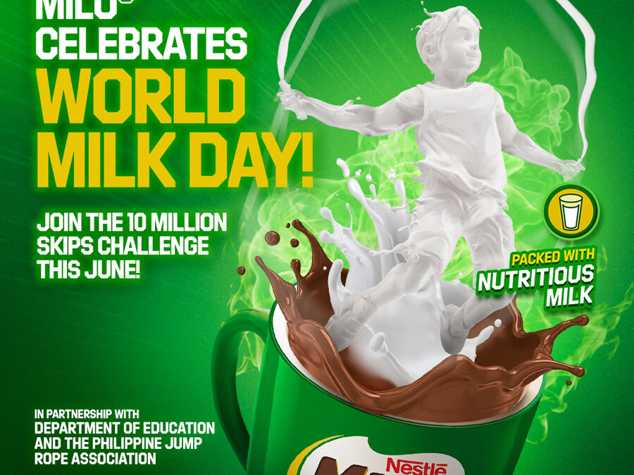 MILO celebrates World Milk Day with 10 million jump skips