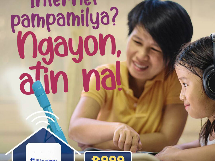 Malayo ang mararating ng madiskarteng Pinoy families with Globe At Home’s affordable Prepaid WiFi
