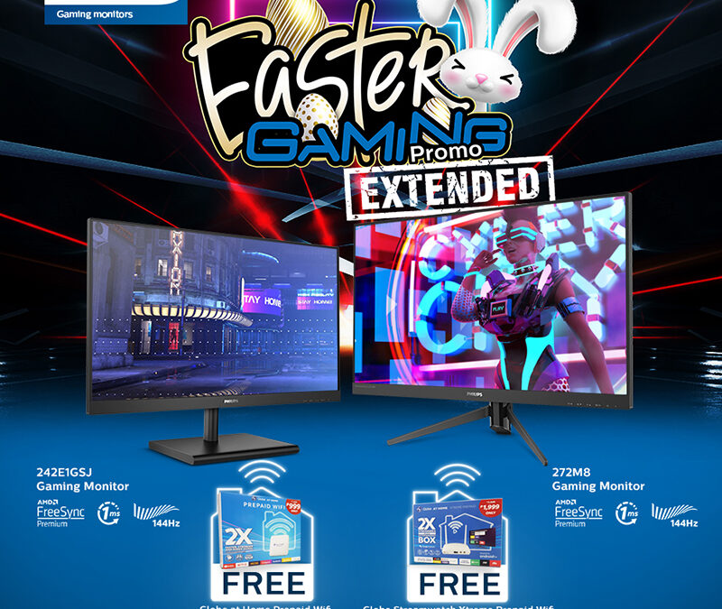 Philips Gaming Monitors Easter Promo Extended Until June 15!