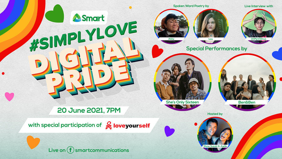Smart celebrates all kinds of #SimplyLove for Pride Month