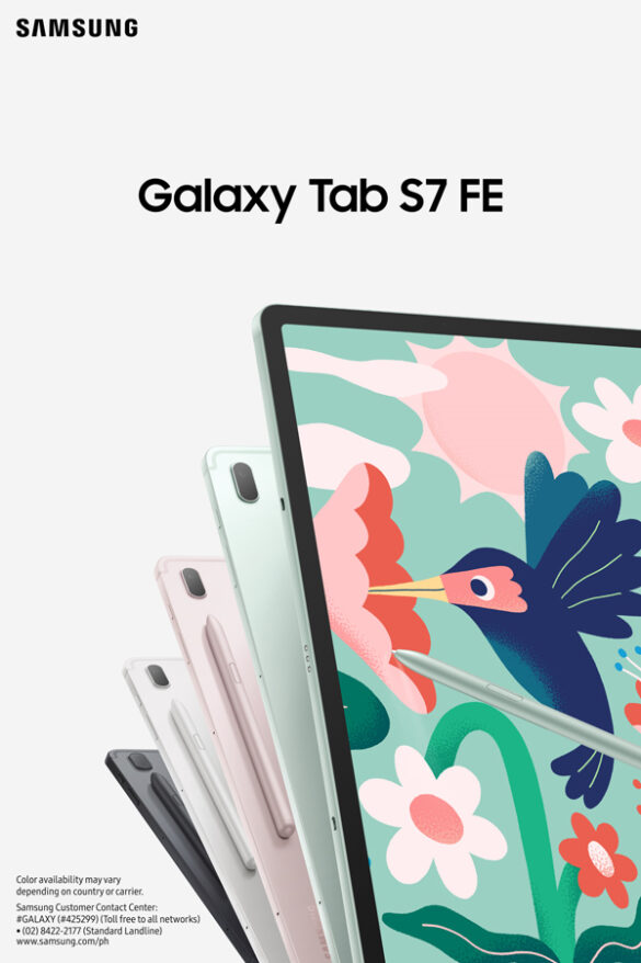 Boost learning, productivity, and creativity with the new Samsung Galaxy Tab S7 FE, now available nationwide!