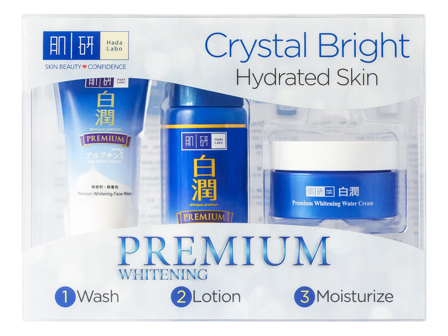 Get brighter and clearer skin with Hada Labo Premium Whitening range