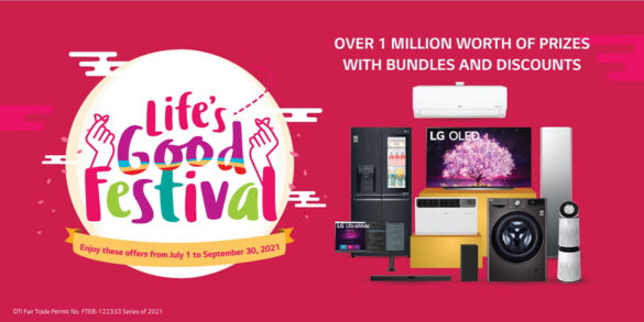 LG to give away over 1M raffle prizes in the first ever Life's Good Festival