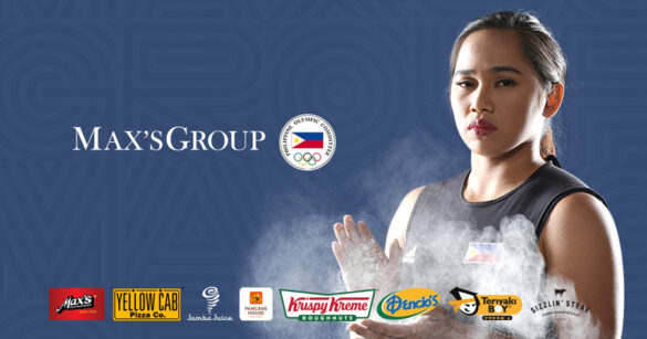Max’s Group Honors First Philippine Olympic Gold Medalist Hidilyn Diaz with P3M Cash Endowment