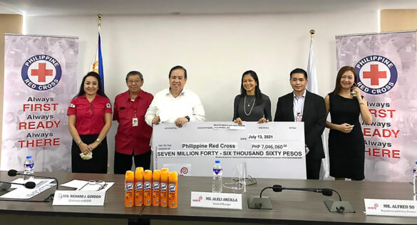 Reckitt donates more than P7M to Philippine Red Cross for COVID-19 relief efforts