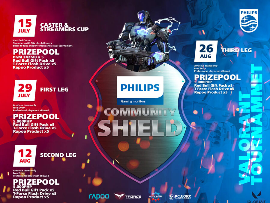 Philips Gaming Monitors Launches the Community Shield 2021