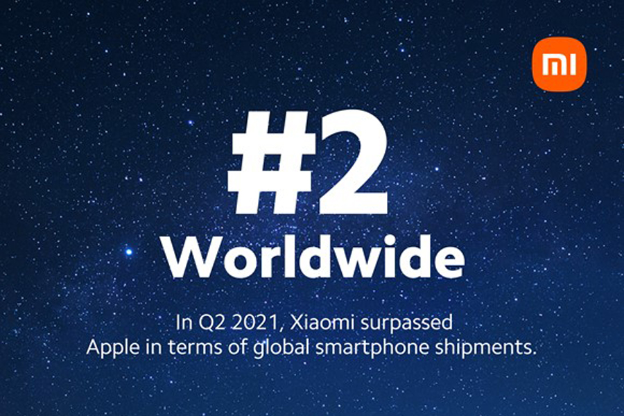 Xiaomi Takes the No. 2 Spot in Global Smartphone Market for The First Time