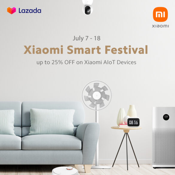 Get exciting deals up to 25% off on Xiaomi devices at the Lazada 7.7 Sale and Xiaomi Smart Festival
