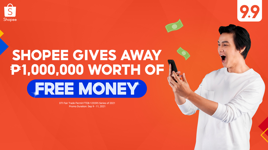 Shopee Is Giving Away ₱1 Million Worth of Free Money this 9.9 Super Shopping Day