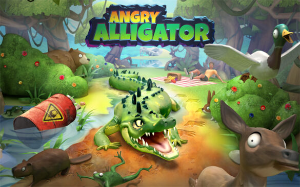 Chomp into Angry Alligator - a Brand-New Adventure Coming to Nintendo Switch and PlayStation4 this year!