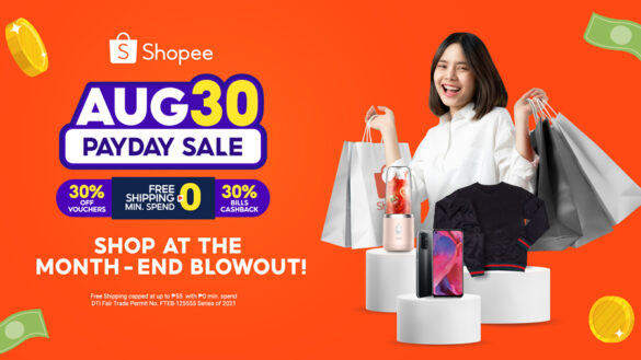 Get Ready to Shop All Out at Shopee’s Aug 30 Payday Sale