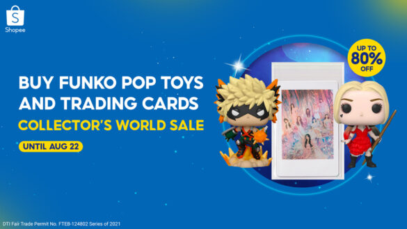 Find the Missing Pieces from your FunkoPop and Trading Cards Collections at Shopee Collector’s World