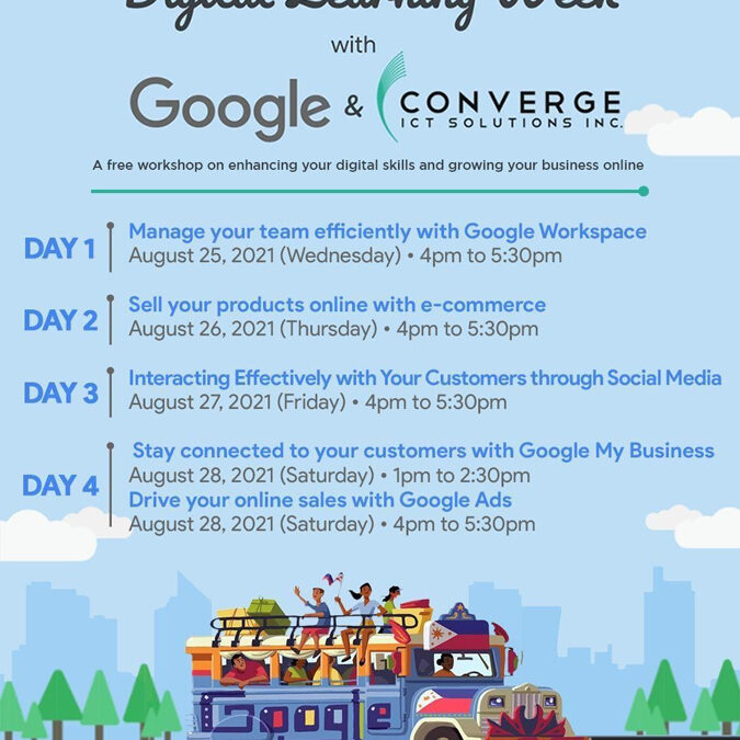 Converge collaborates with Google to provide MSMEs with free digital upskilling workshops