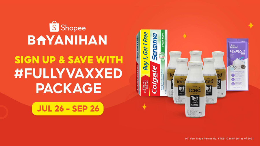 Get Protected, Be Rewarded! Check Out Shopee’s #FullyVaxxed Package