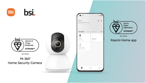 Mi 360° Home Security Camera and Xiaomi Home app gain BSI Kitemark certification