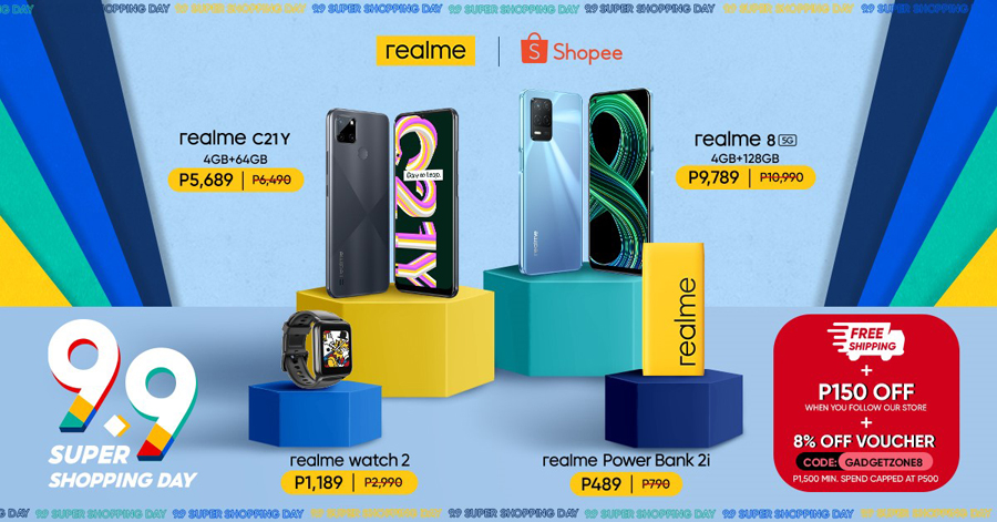 realme kicks off ‘Ber’ months with festive discounts of up to 50% off at Lazada, Shopee 9.9 Sale