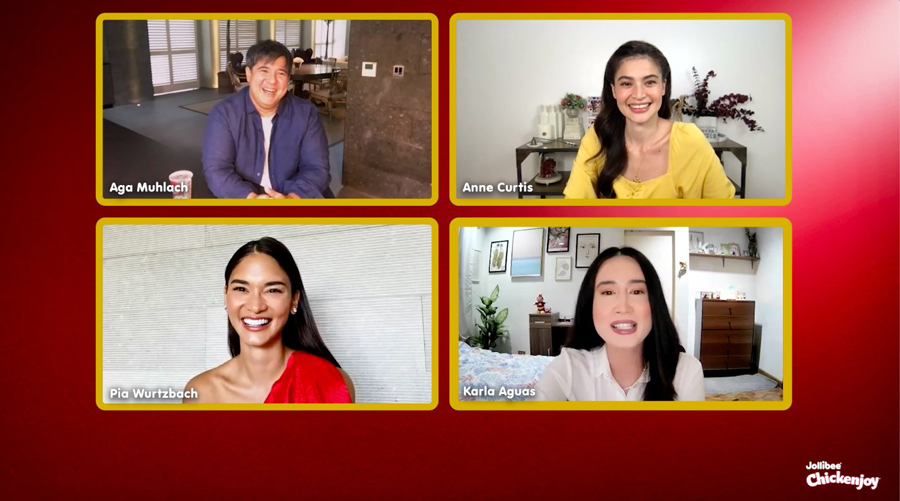 Aga Muhlach, Anne Curtis, and Pia Wurtzbach talk about why they love the Chickenjoyr