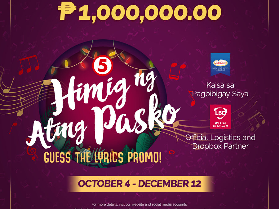 Early Christmas Prizes and Surprises in TV5’s Watch & Win Promo