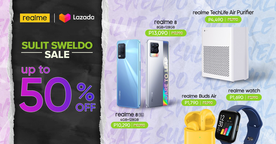 Get up to P8,000 OFF on the realme GT Master Edition, realme Book on September 30