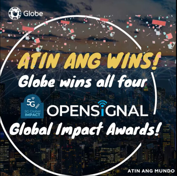 Globe scores big wins in Opensignal 5G Global Impact Awards