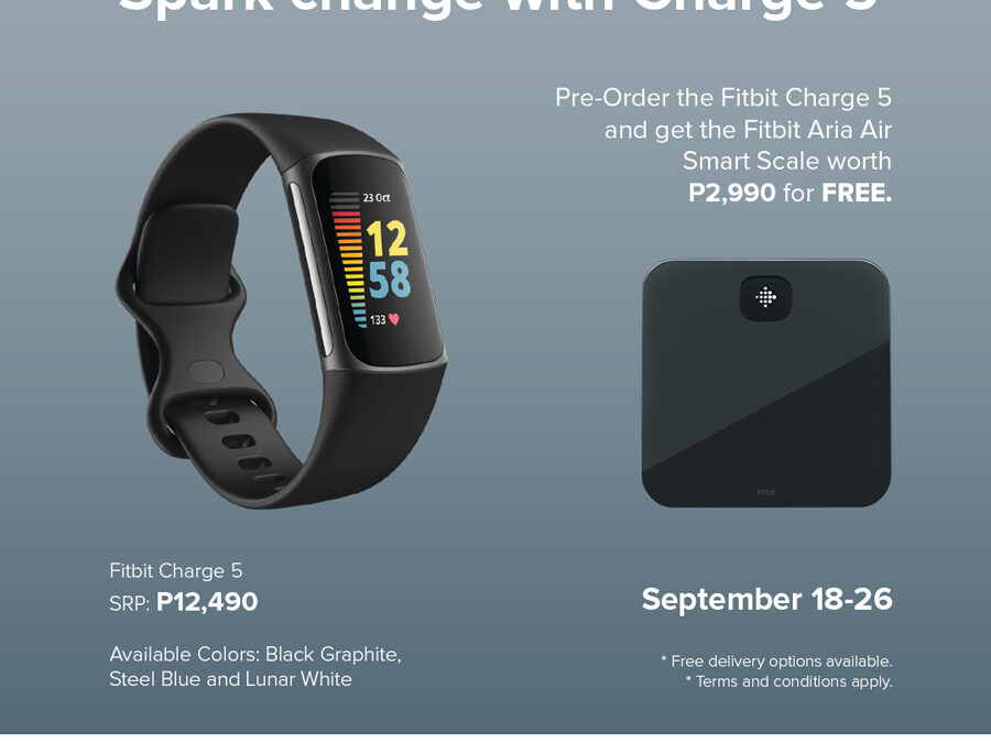 Fitbit Charge 5 Now Available along with new Premium content and features