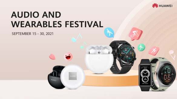 HUAWEI Celebrates Audio and Wearables Festival, Discounts Go as High as 50%