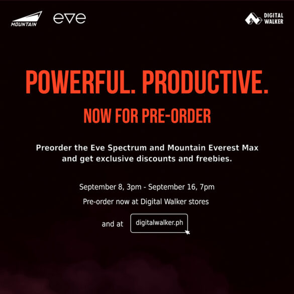 Pre-order the Eve Spectrum and Mountain Everest Max and get exclusive discounts and freebies