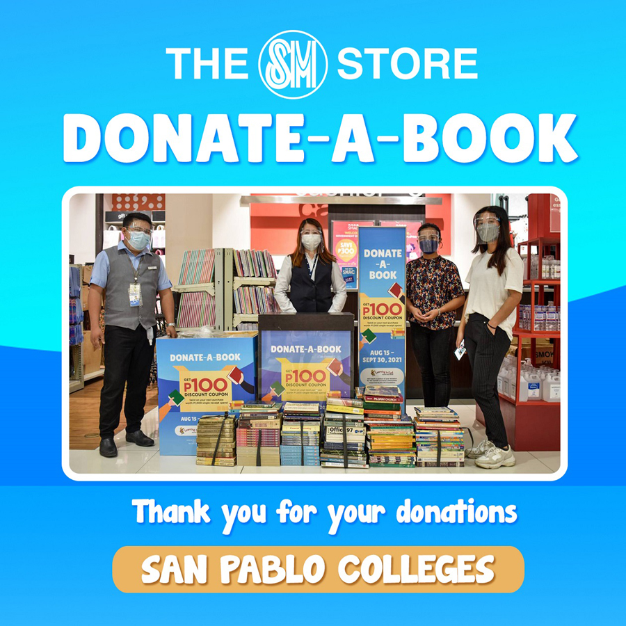 Kids helping kids: School children share their books thru The SM Store’s Donate a Book drive
