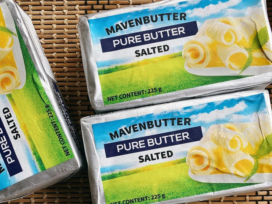 Better meals ahead with the newest butter in town, Maven Pure Butter