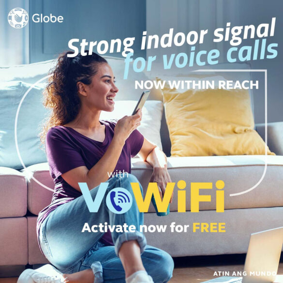 Enjoy top-quality mobile calls with Globe’s expanded VoWiFi and VoLTE