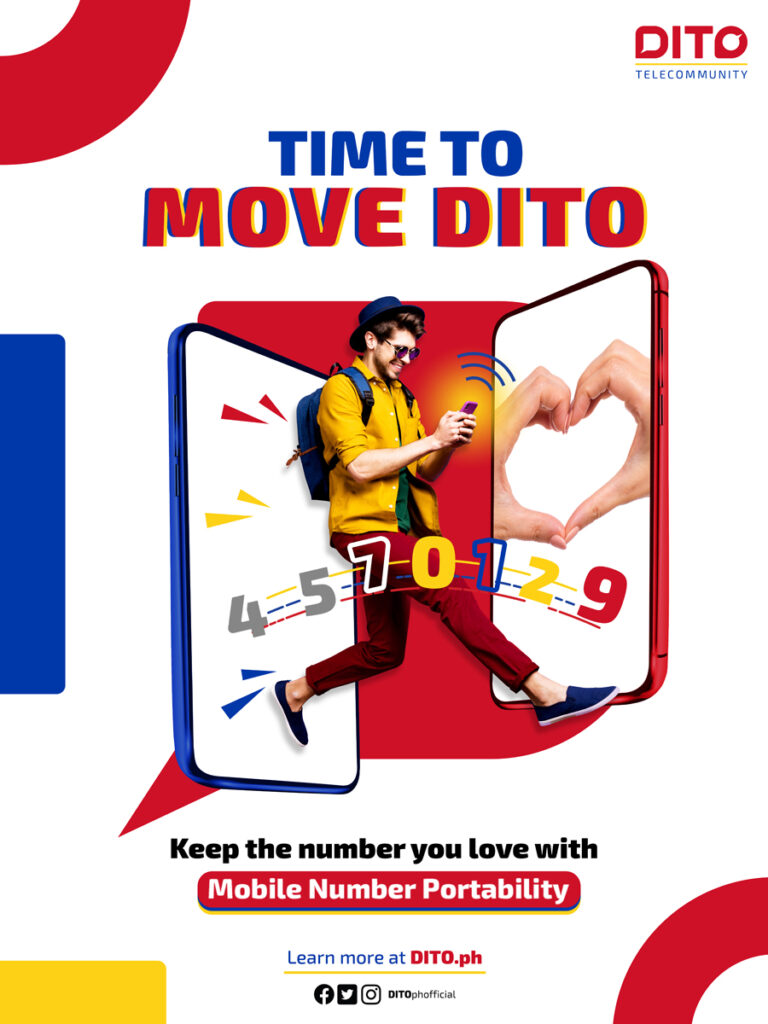 Keep the number you love when you move DITO
