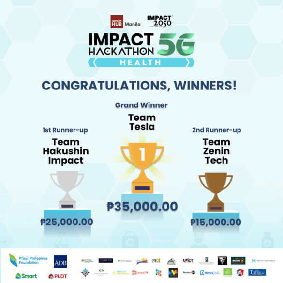 Pfizer Philippines Foundation helps tackle the global health crisis with the Health Impact Hackathon