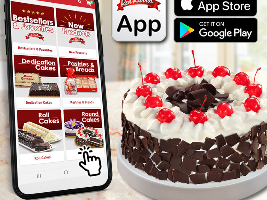The NEW Red Ribbon App: Tap for your Red Ribbon favorites!