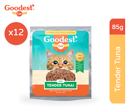 Goodest Cat Tender Tuna Pack of 12 (85g)