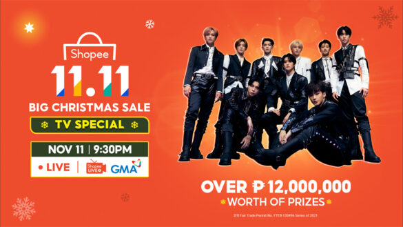 Shopee Launches an Exciting 11.11 Big Christmas Sale TV Special with Over ₱12,000,000 Worth of Prizes and K-Pop Boy Band NCT127