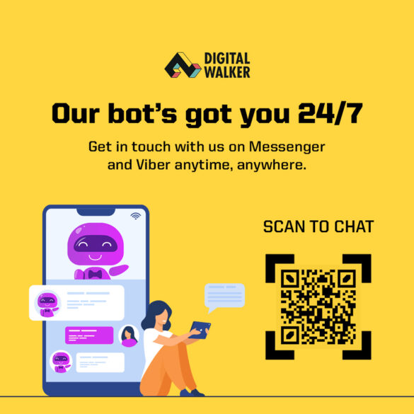 Our bot’s got you 24/7: Digital Walker Chatbot is here!